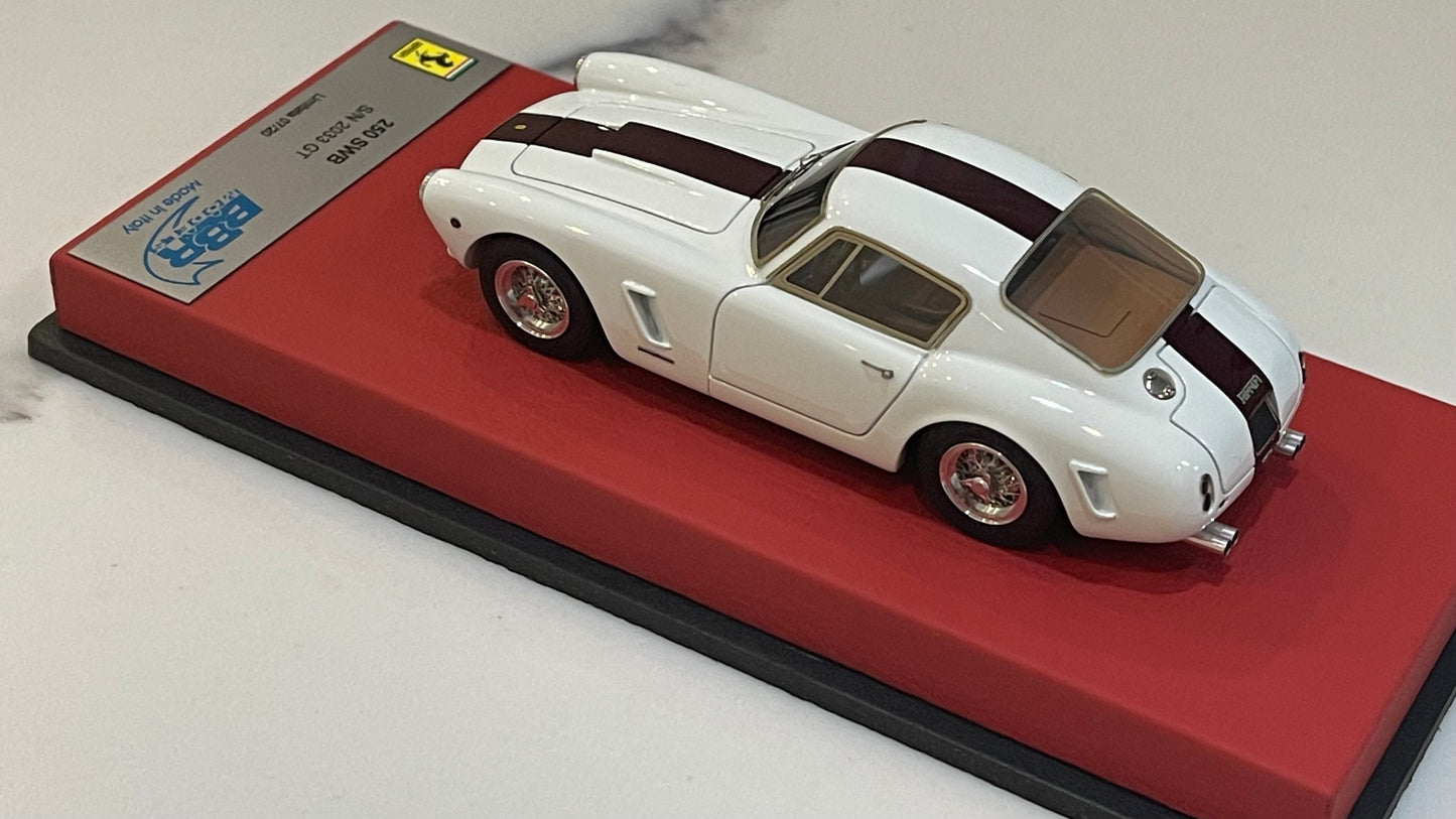 BBR 1/43 Ferrari 250 GT SWB 2033GT 1960 White CAR15CLB