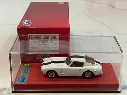 BBR 1/43 Ferrari 250 GT SWB 2033GT 1960 White CAR15CLB