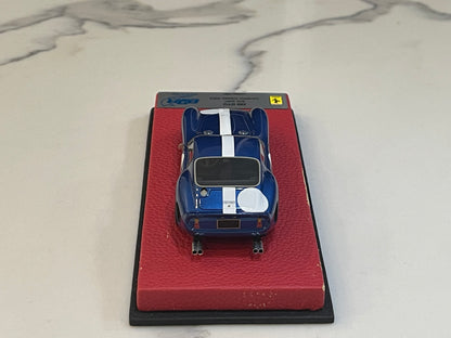 BBR 1/43 Ferrari 250 GTO 3387GT Cavallino Classic 1962 Blue/White BBRCAR16A2
