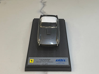 BBR 1/43 Ferrari 410 Superfast 4.9 0719SA 1957 Dark Grey/White CAR23ALB (Copy)