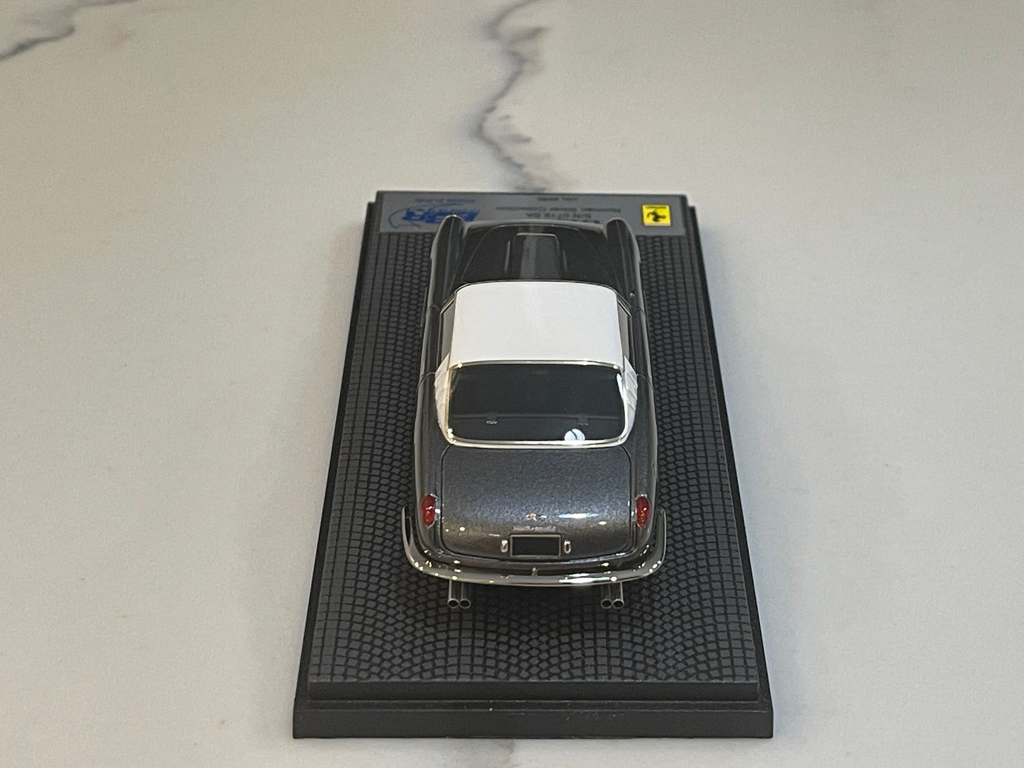 BBR 1/43 Ferrari 410 Superfast 4.9 0719SA 1957 Dark Grey/White CAR23ALB (Copy)