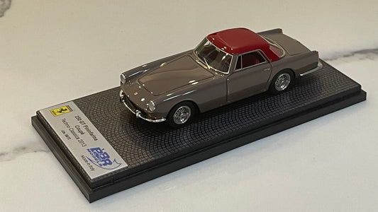 BBR 1/43 Ferrari 250 GT Pininfarina Coupe 1959 Light Brown/Dark Red CAR30