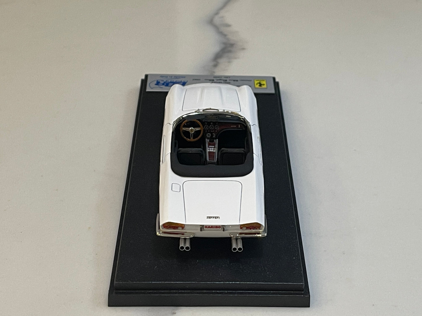 BBR 1/43 Ferrari 365 California 1967 White CAR32C