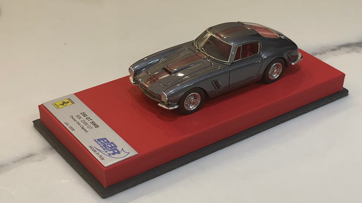 BBR 1/43 Ferrari 250 GT SWB 2335GT Eric Clapton 1960 Dark Grey CAR43LB