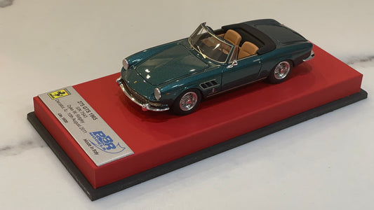 BBR 1/43 Ferrari 275 GTS 7543GT Dyke W. Ridley 1965 Met. Green CAR45ALB