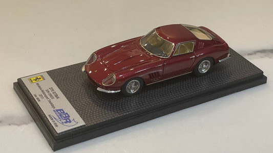 BBR 1/43 Ferrari 275 GTB/4 9925GT 1967 Met. Dark Red CAR46C