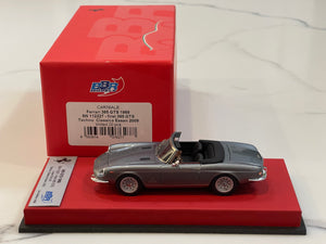 BBR 1/43 Ferrari 365 GTS 12227GT 1969 Met. Grey CAR56ALB