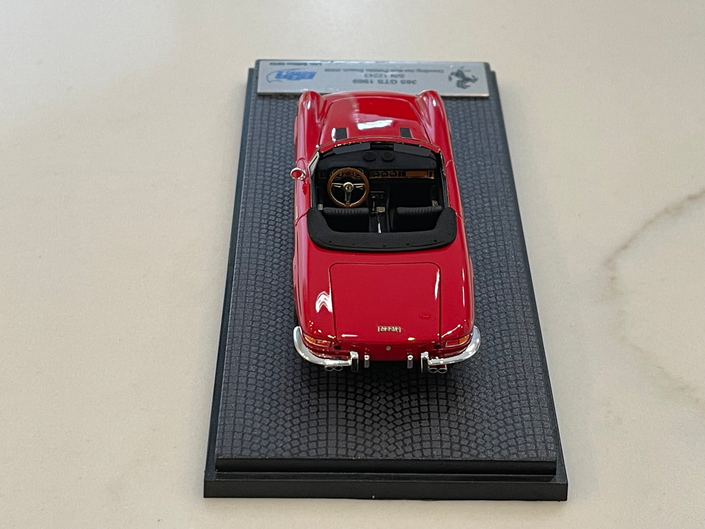 BBR 1/43 Ferrari 365 GTS 12243GT 1969 Red CAR56C1