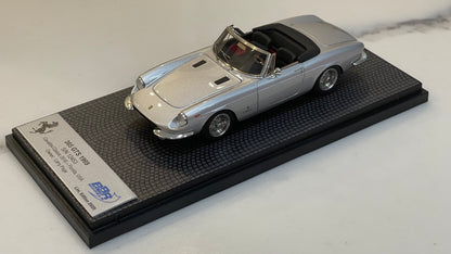 BBR 1/43 Ferrari 365 GTS 12453GT 1969 Silver CAR56D2
