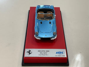 BBR 1/43 Ferrari 365 GTS 12243GT 1969 Light Blue CAR56FLB