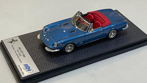 BBR 1/43 Ferrari 365 GTS 12259GT 1969 Blue CAR56G