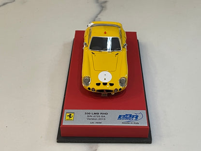 BBR 1/43 Ferrari 330 LMB RHD 4025SA 1963 Yellow CAR57ALB