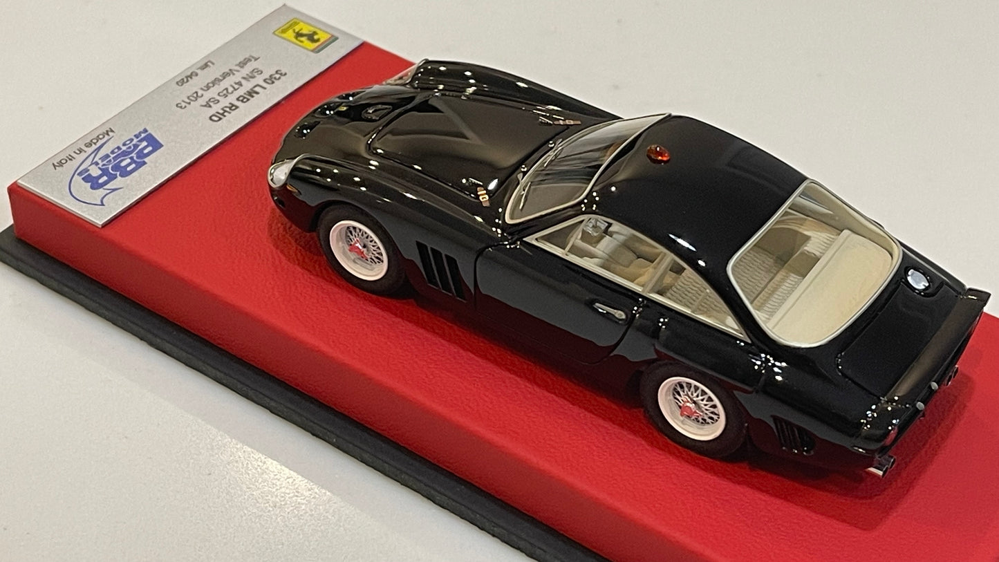 BBR 1/43 Ferrari 330 LMB RHD 4025SA 1963 Black CAR57C1LB