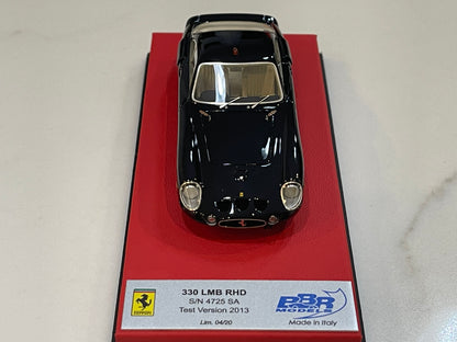 BBR 1/43 Ferrari 330 LMB RHD 4025SA 1963 Black CAR57C1LB