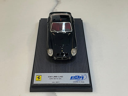 BBR 1/43 Ferrari 330 LMB RHD 4619SA 1963 Black CAR57D1