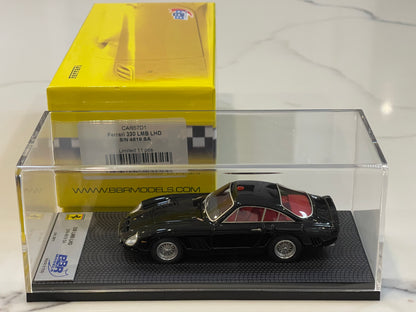 BBR 1/43 Ferrari 330 LMB RHD 4619SA 1963 Black CAR57D1
