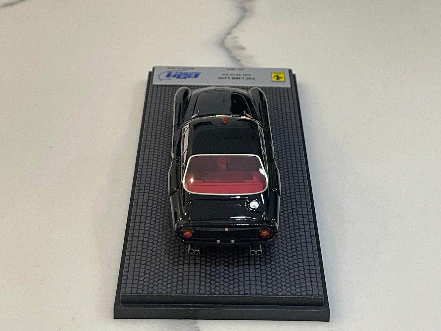 BBR 1/43 Ferrari 330 LMB RHD 4619SA 1963 Black CAR57D1