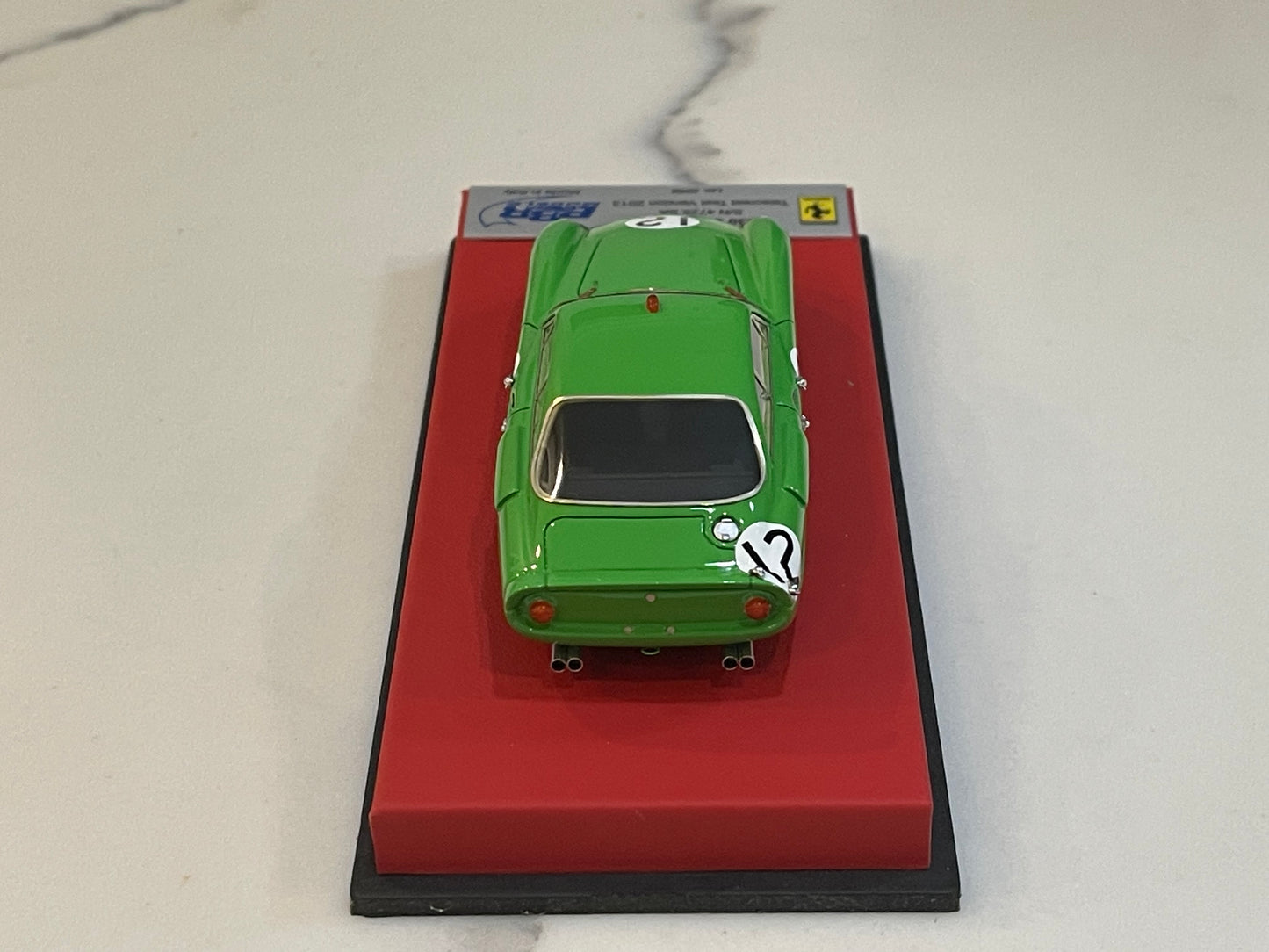 BBR 1/43 Ferrari 330 LMB RHD 4025SA 1963 Green No. 12 CAR57ELB