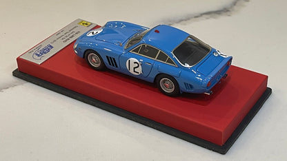 BBR 1/43 Ferrari 330 LMB RHD 4025SA 1963 Blue No. 12 CAR57FLB