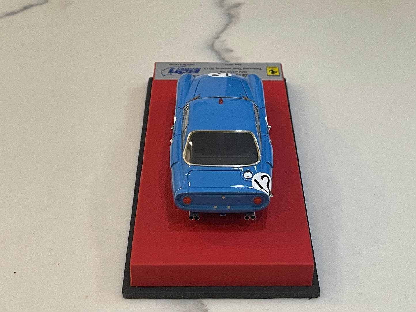 BBR 1/43 Ferrari 330 LMB RHD 4025SA 1963 Blue No. 12 CAR57FLB