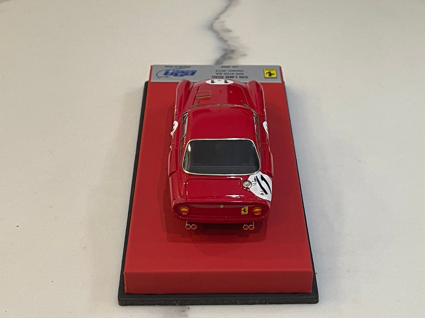 BBR 1/43 Ferrari 330 LMB RHD 4025SA 1963 Red No.11 CAR57LB