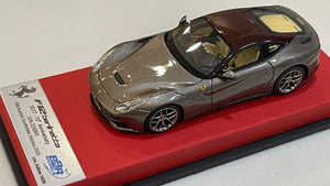 BBR 1/43 Ferrari F12 Berlinetta S/N 226891 2017 Grey Met./Brown CAR59ALB