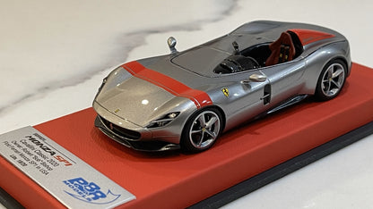 BBR 1/43 Ferrari Monza SP1 2019 Grigio Ferro CAR60LB