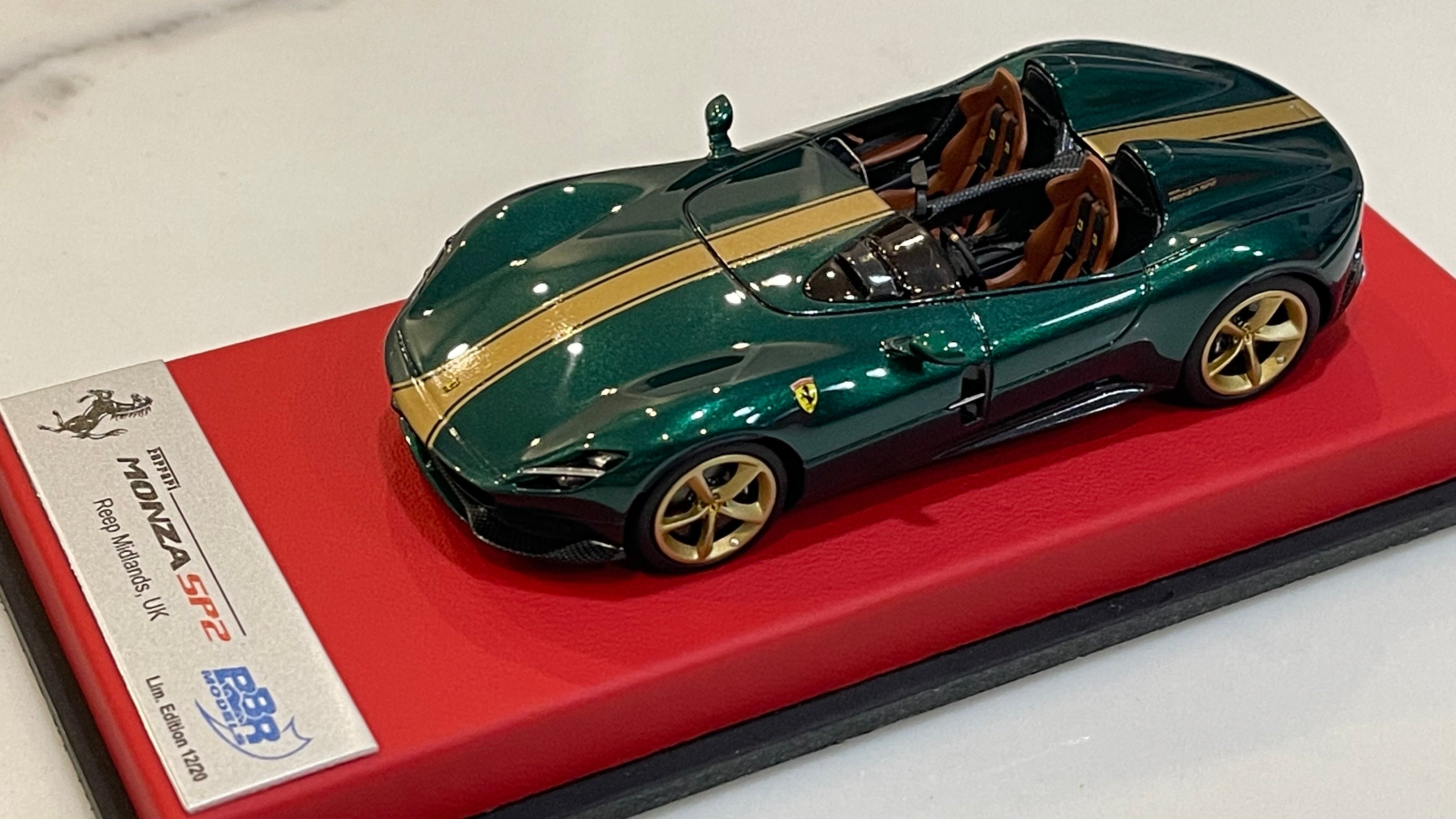 BBR 1/43 Ferrari Monza SP2 2019 Met. Green CAR61CLB