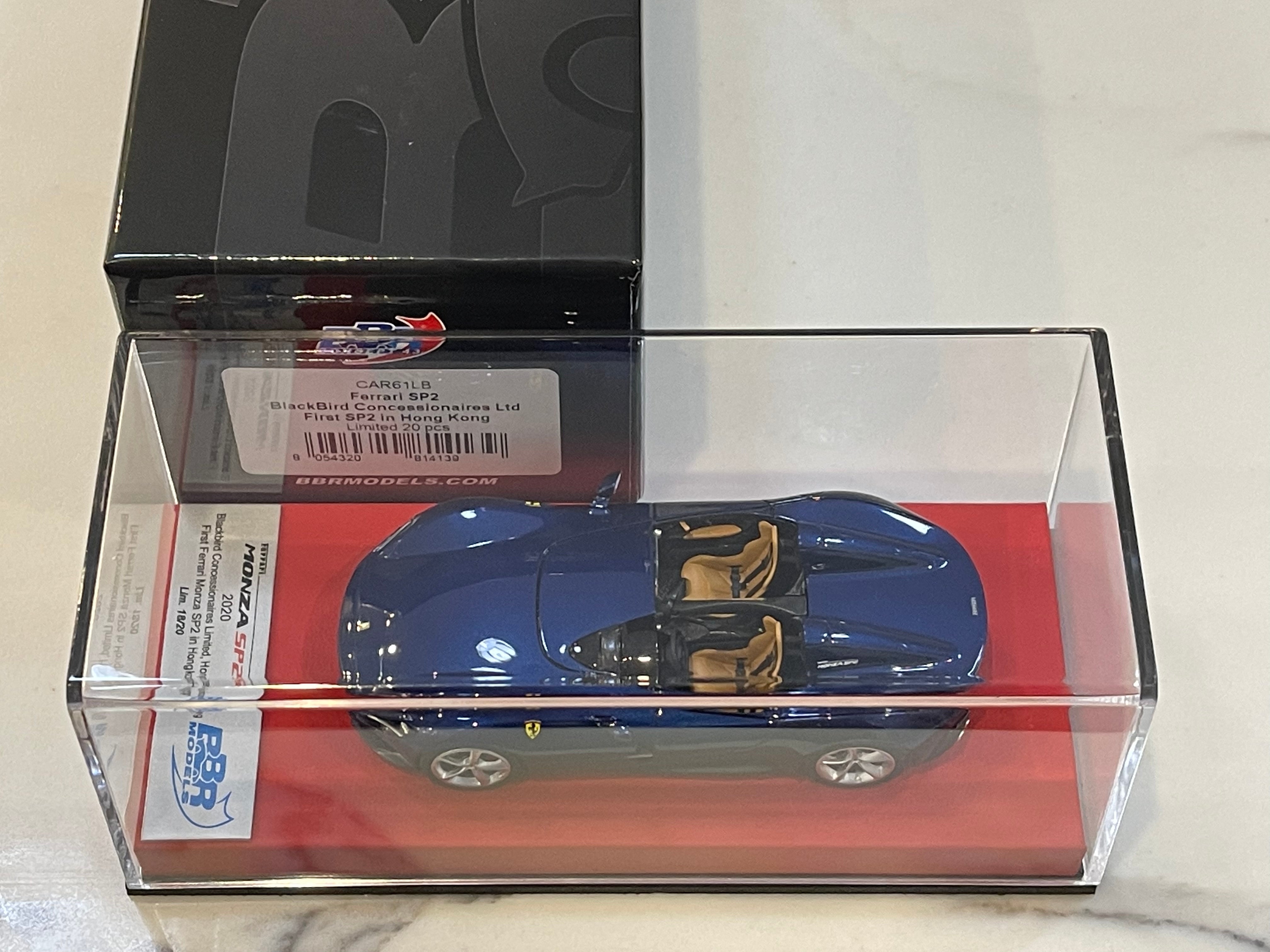 BBR 1/43 Ferrari Monza SP2 2019 Blue CAR61LB