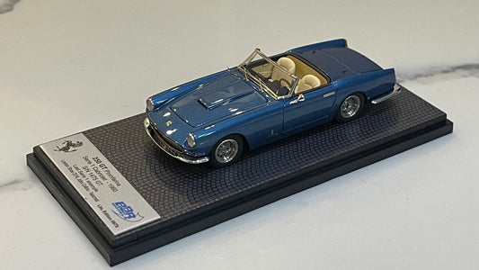 BBR 1/43 Ferrari 250 GT Cabriolet Series I 1475GT 1960 Met. Blue CAR64E