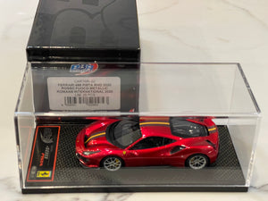 BBR 1/43 Ferrari 488 Pista RHD 2020 Rosso Fuoco CAR76RI-02