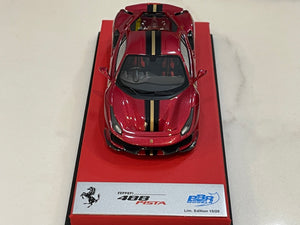 BBR 1/43 Ferrari 488 Pista RHD 2020 Rosso Fiorano CAR76RI-03LB