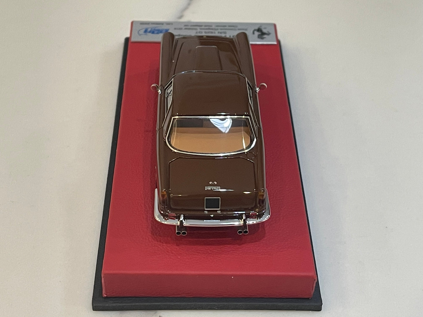 BBR 1/43 Ferrari 250 GT Pininfarina Coupe 1625GT 1959 Brown CAR96ALB-V1
