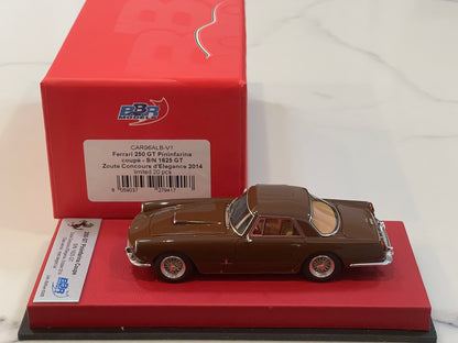 BBR 1/43 Ferrari 250 GT Pininfarina Coupe 1625GT 1959 Brown CAR96ALB-V1