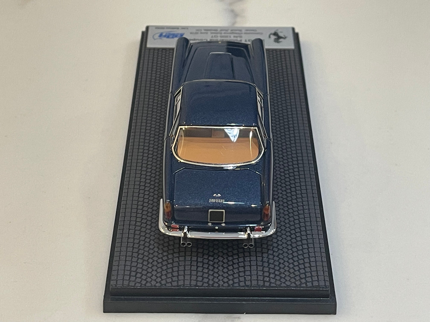BBR 1/43 Ferrari 250 GT Pininfarina Coupe 1205GT 1959 Dark Blue CAR96B