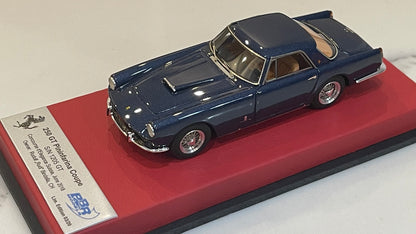 BBR 1/43 Ferrari 250 GT Pininfarina Coupe 1205GT 1959 Dark Blue CAR96BLB-V1