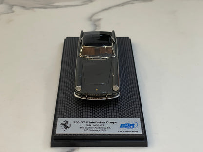 BBR 1/43 Ferrari 250 GT Pininfarina Coupe 1463GT 1960 Dark Grey/Black CAR97A
