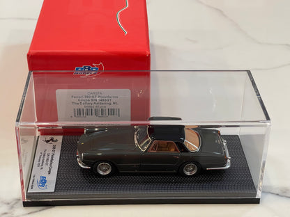BBR 1/43 Ferrari 250 GT Pininfarina Coupe 1463GT 1960 Dark Grey/Black CAR97A