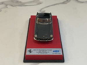 BBR 1/43 Ferrari 250 GT Pininfarina Coupe 1463GT 1960 Dark Grey/Black CAR97ALBR