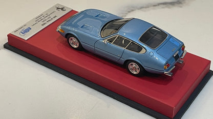 BBR 1/43 Ferrari 365 GTB4 Plexi S/N 12545 1970 Azzurro Hyperion BBRCAR98BLB