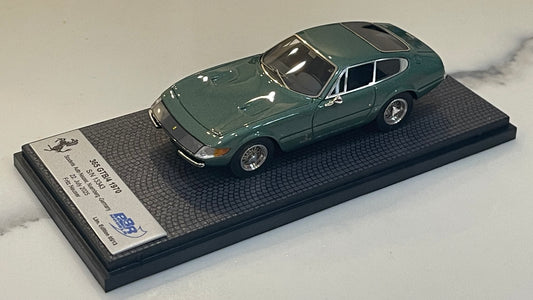 BBR 1/43 Ferrari 365 GTB4 Plexi S/N 13343 1970 Verde Medio BBRCAR98C