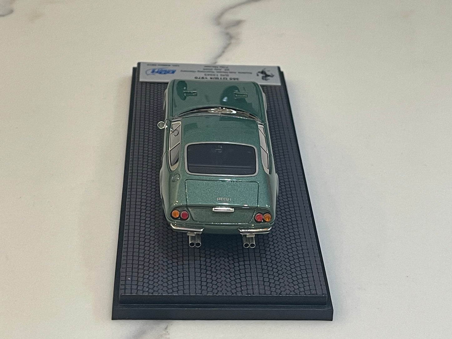 BBR 1/43 Ferrari 365 GTB4 Plexi S/N 13343 1970 Verde Medio BBRCAR98C