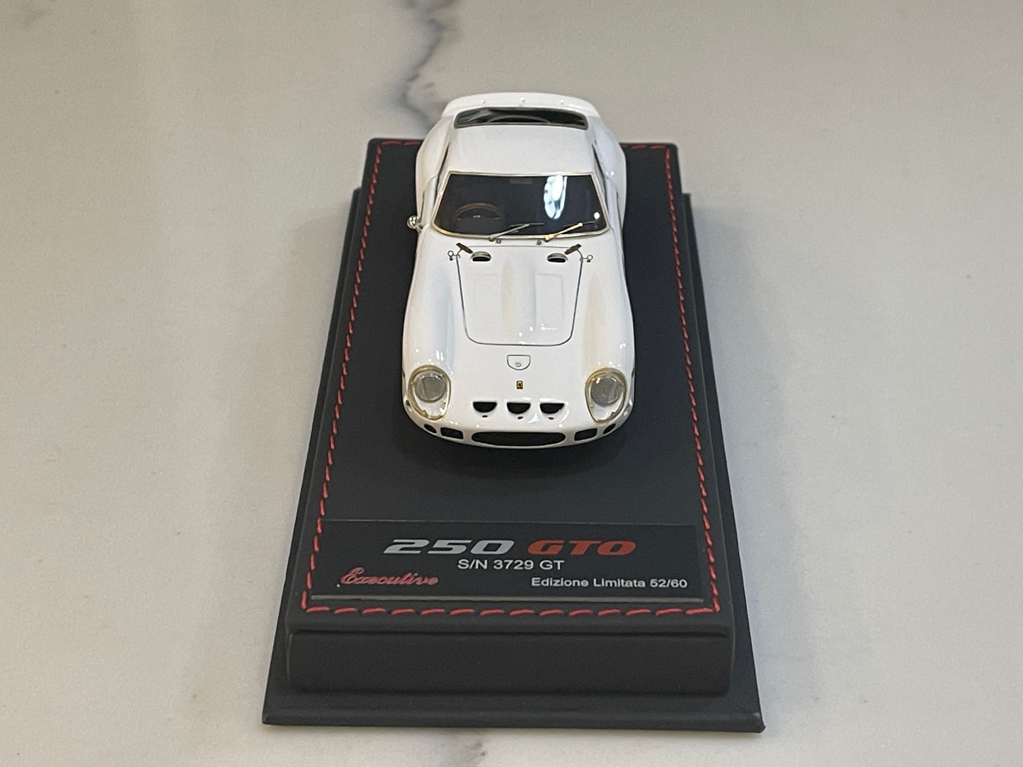 BBR 1/43 Ferrari 250 GTO 3729GT 1962 White BBRCDL197
