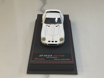 BBR 1/43 Ferrari 250 GTO 3729GT 1962 White BBRCDL197
