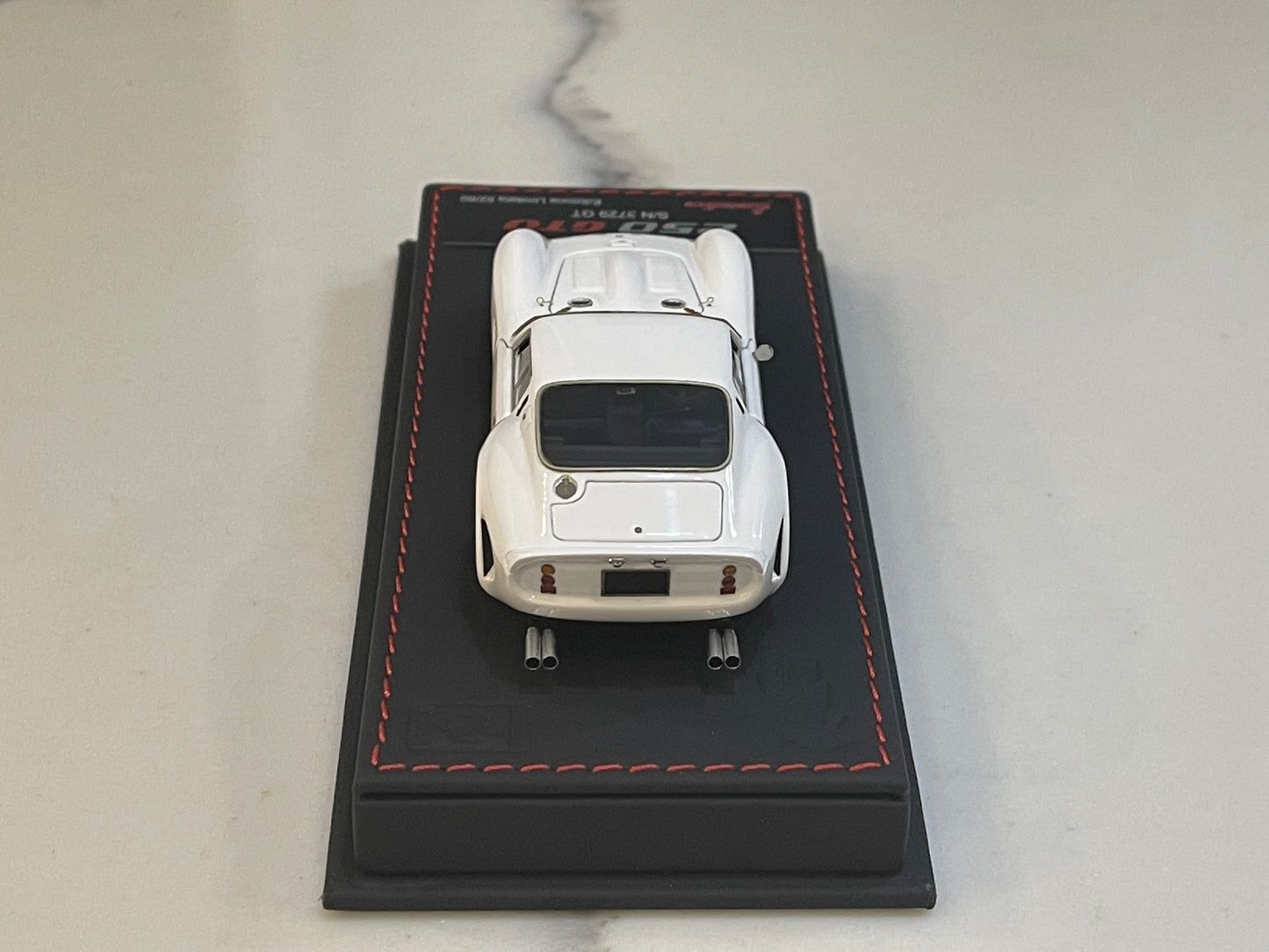 BBR 1/43 Ferrari 250 GTO 3729GT 1962 White BBRCDL197