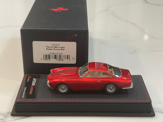 BBR 1/43 Ferrari 250 GT Lusso 1963 Met. Rosso Fuoco BBRCDL214