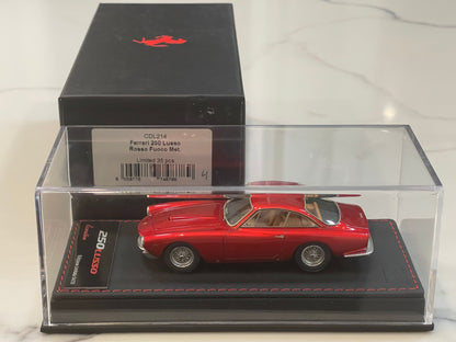 BBR 1/43 Ferrari 250 GT Lusso 1963 Met. Rosso Fuoco BBRCDL214