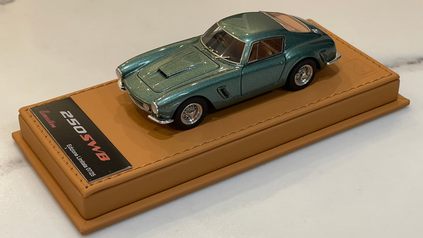 BBR 1/43 Ferrari 250 GT SWB 1961 Met. Green BBRCDL267
