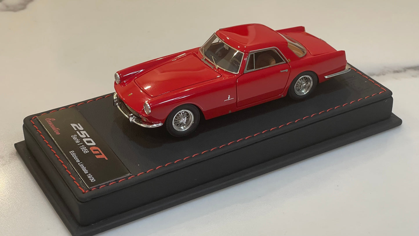 BBR 1/43 Ferrari 250 GT Pininfarina Coupe 1959 Red BBRCDL277