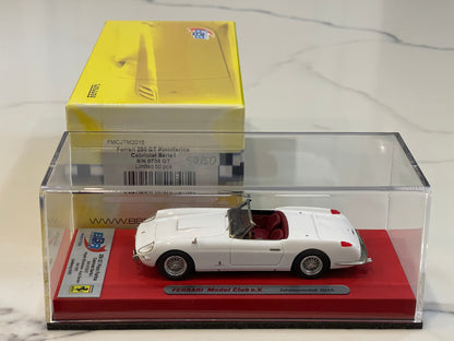 BBR 1/43 Ferrari 250 GT PH Cabriolet Series I 0735GT 1957 White FMCJTM2015